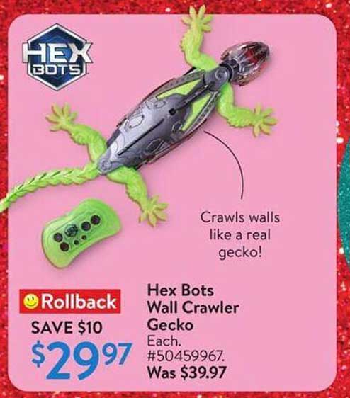 Hex Bots Wall Crawler Gecko