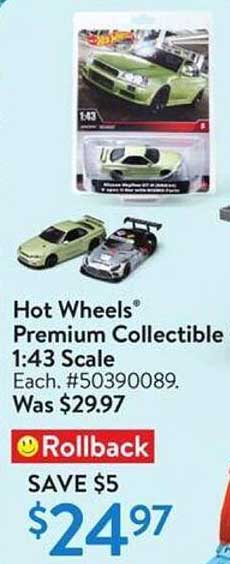 Hot Wheels® Premium Collectible 1:43 Scale