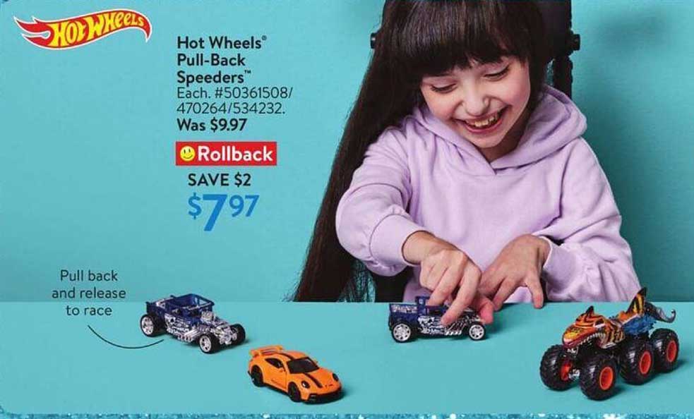 Hot Wheels® Pull-Back Speeders™