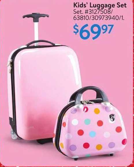 Kids' Luggage Set