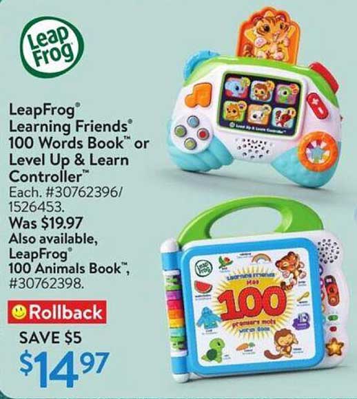 LeapFrog® Learning Friends® 100 Words Book™ or Level Up & Learn Controller™