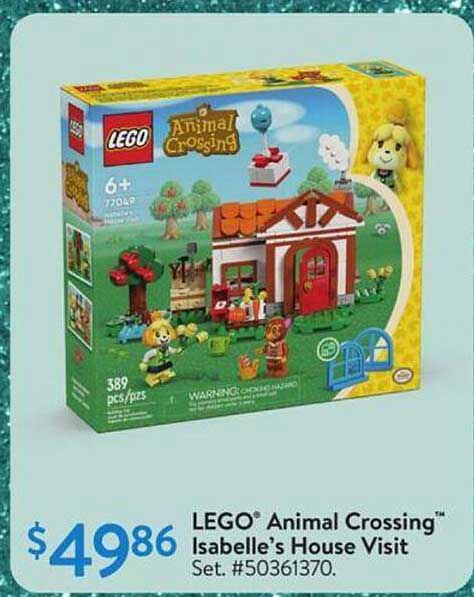 LEGO® Animal Crossing™ Isabelle's House Visit