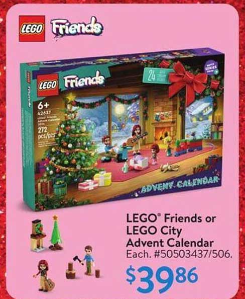 LEGO® Friends or LEGO City Advent Calendar