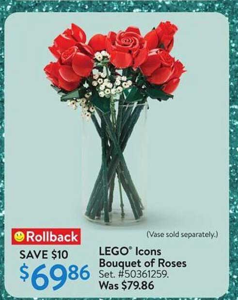 LEGO® Icons Bouquet of Roses