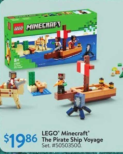 LEGO® Minecraft® The Pirate Ship Voyage