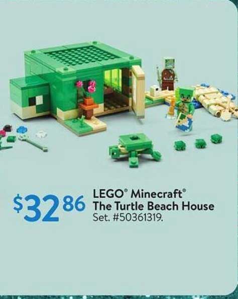 LEGO® Minecraft® The Turtle Beach House