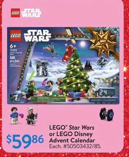 LEGO® Star Wars or LEGO Disney Advent Calendar