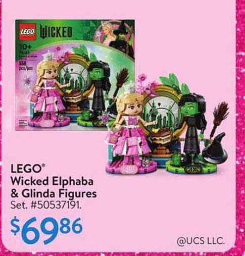 LEGO® Wicked Elphaba & Glinda Figures