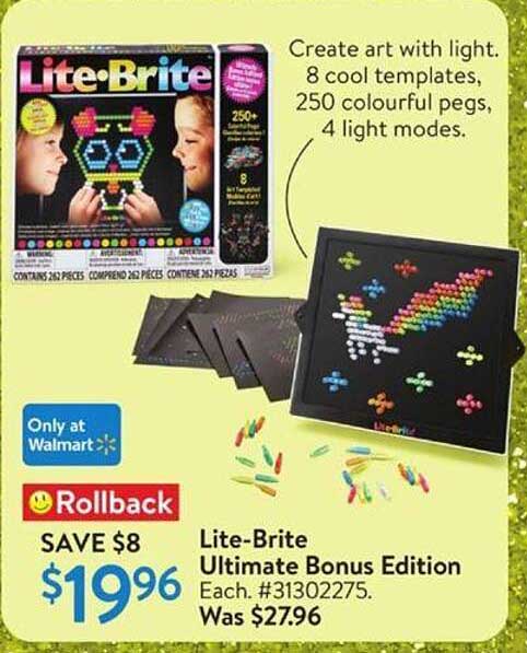 Lite-Brite Ultimate Bonus Edition