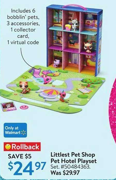 Littlest Pet Shop Pet Hotel Playset