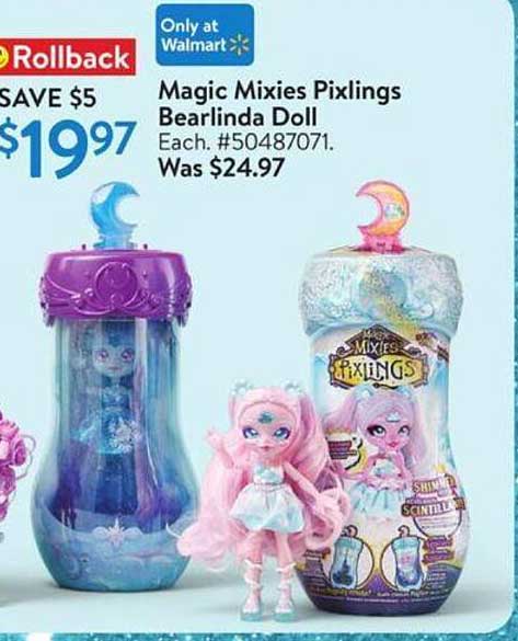 Magic Mixies Pixlings Bearlinda Doll