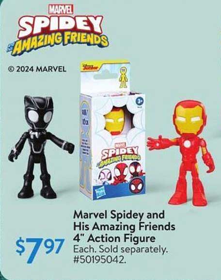 Marvel Spidey and His Amazing Friends 4" Action Figure