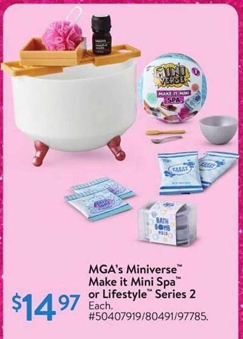 MGA's Miniverse™ Make it Mini Spa™ or Lifestyle™ Series 2