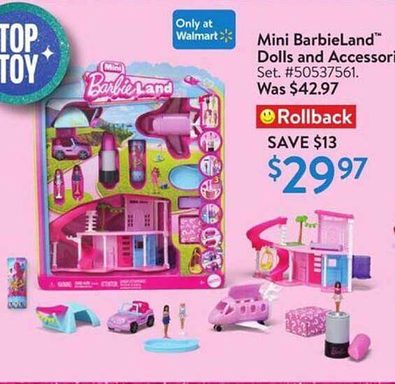 Mini BarbieLand™ Dolls and Accessories