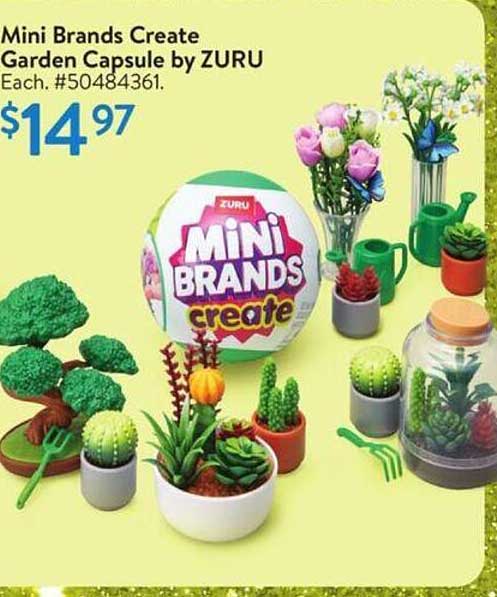 Mini Brands Create Garden Capsule by ZURU