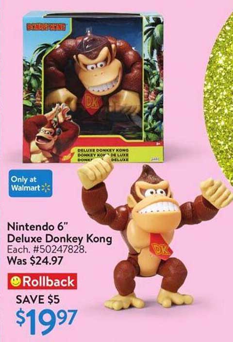 Nintendo 6" Deluxe Donkey Kong