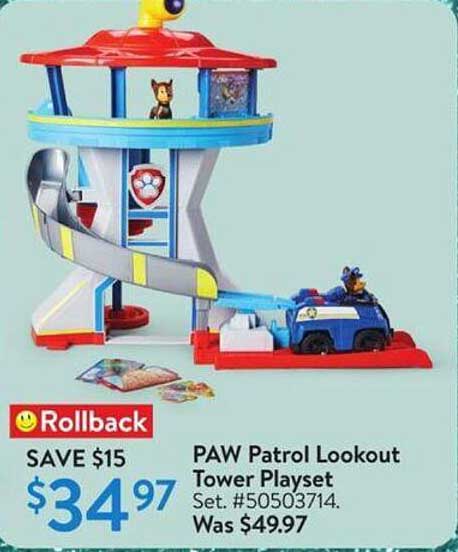 PAW Patrol Lookout Tower Playset