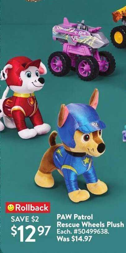 PAW Patrol Rescue Wheels Plush