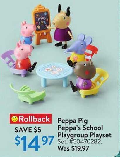 Peppa Pig Peppa's School Playgroup Set