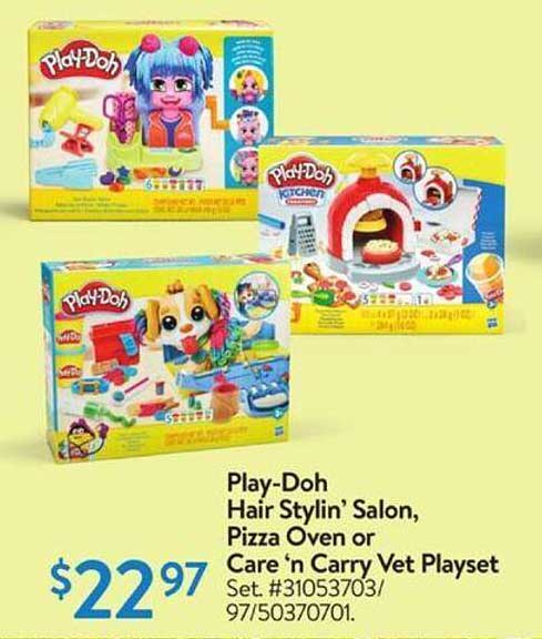 Play-Doh Hair Stylin' Salon, Pizza Oven or Care 'n Carry Vet Playset