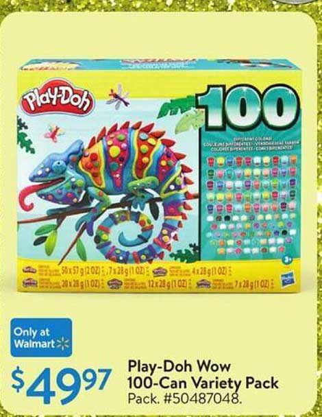 Play-Doh Wow 100-Can Variety Pack