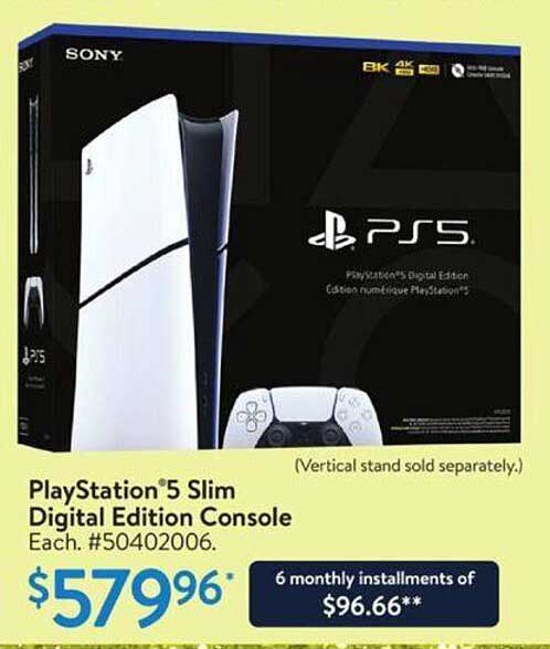 PlayStation®5 Slim Digital Edition Console