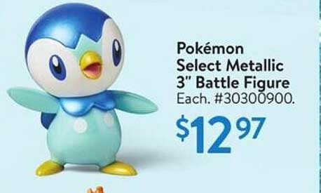 Pokémon Select Metallic 3" Battle Figure