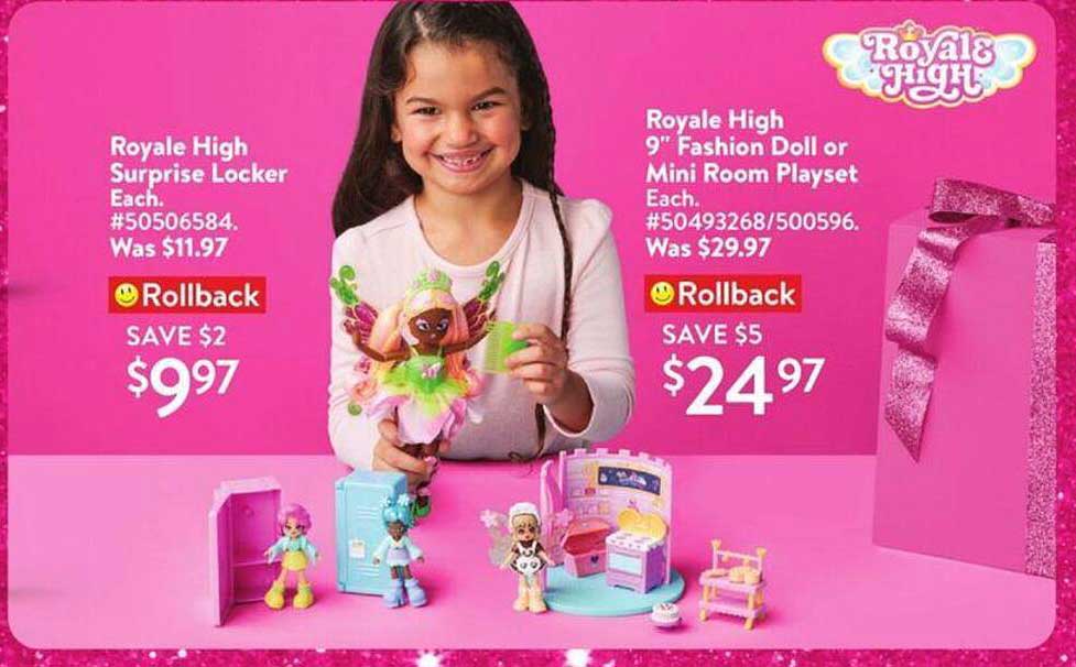 Royale High Surprise Locker   
Royale High 9" Fashion Doll or Mini Room Playset