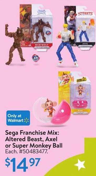 Sega Franchise Mix: Altered Beast, Axel or Super Monkey Ball