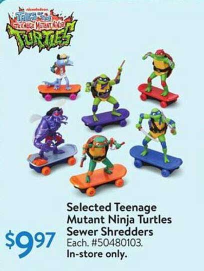 Selected Teenage Mutant Ninja Turtles Sewer Shredders