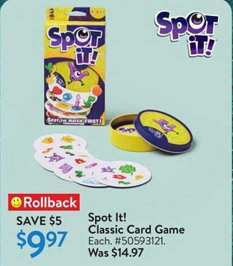 Spot It! Classic Card Game