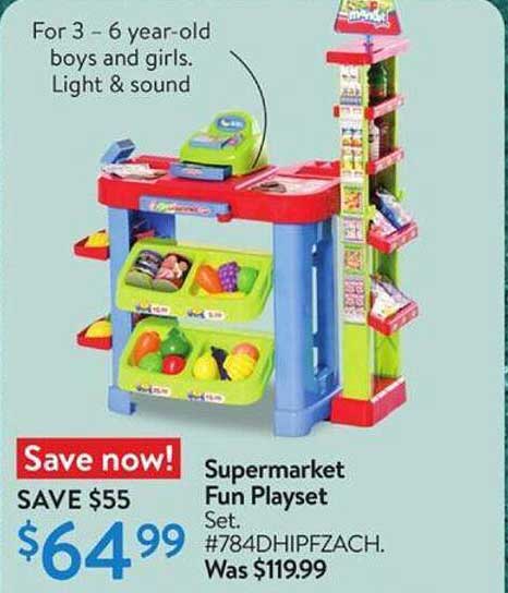 Supermarket Fun Playset Set