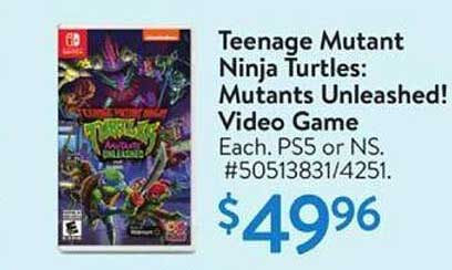 Teenage Mutant Ninja Turtles: Mutants Unleashed! Video Game