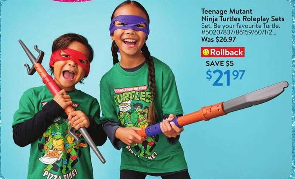 Teenage Mutant Ninja Turtles Roleplay Sets