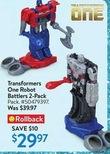 Transformers One Robot Battlers 2-Pack