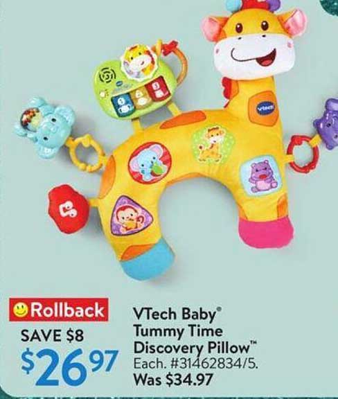 VTech Baby Tummy Time Discovery Pillow™