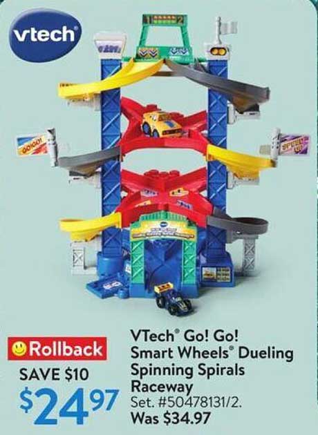 VTech® Go! Go! Smart Wheels® Dueling Spinning Spirals Raceway