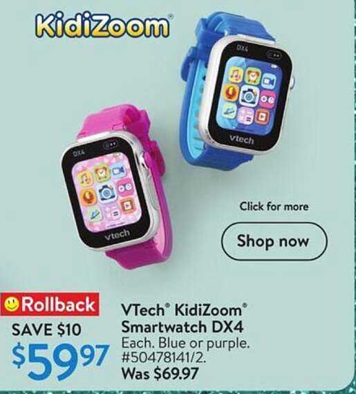 VTech KidiZoom Smartwatch DX4