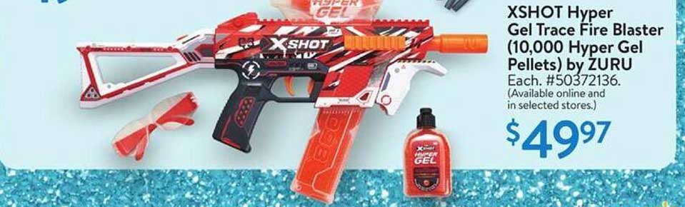 XSHOT Hyper Gel Trace Fire Blaster