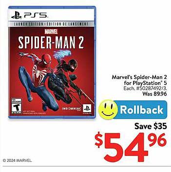 Marvel's Spider-Man 2 for PlayStation 5