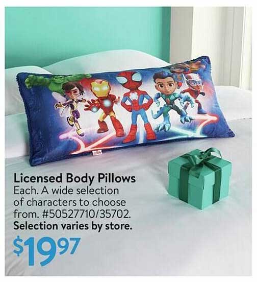 Licensed Body Pillows