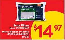 Serta Pillows