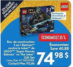LEGO Super Heroes Batman vs. The Joker Gift Set