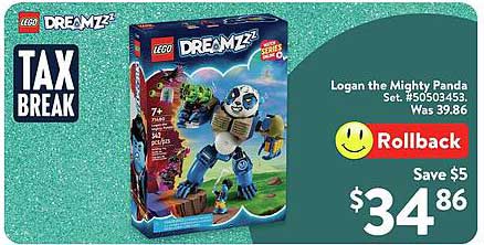 LEGO DREAMZzz Logan the Mighty Panda