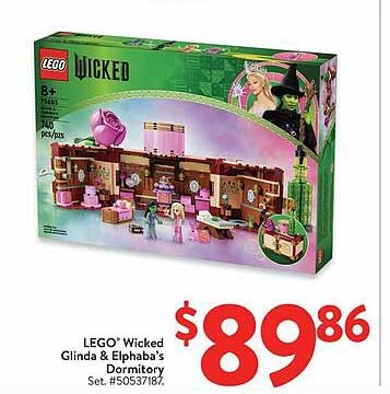 LEGO® Wicked Glinda & Elphaba’s Dormitory