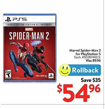 Marvel Spider-Man 2 for PlayStation 5