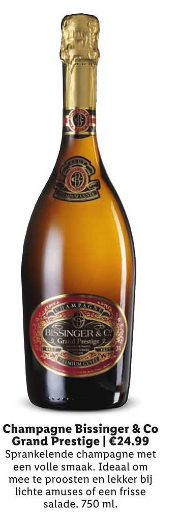 Champagne Bissinger & Co Grand Prestige