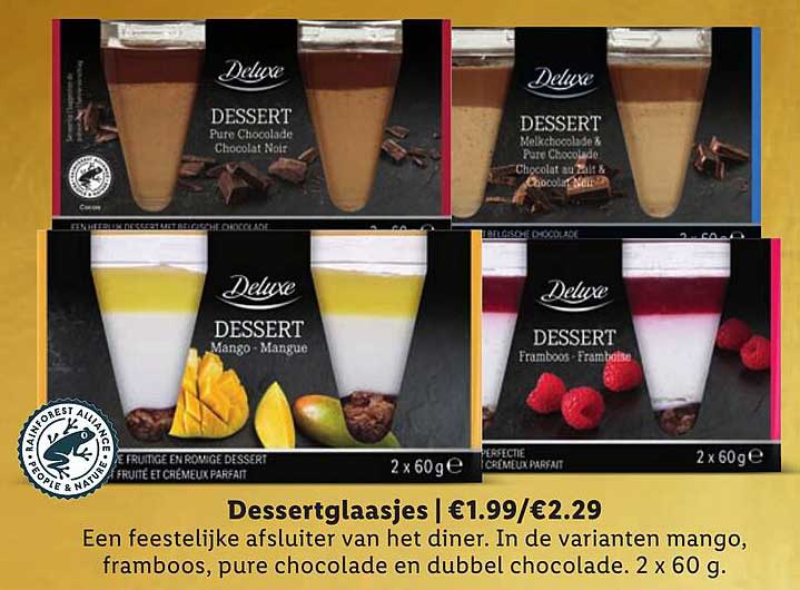 Dessertglaasjes