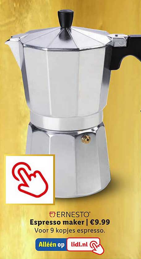 Ernesto Espresso maker