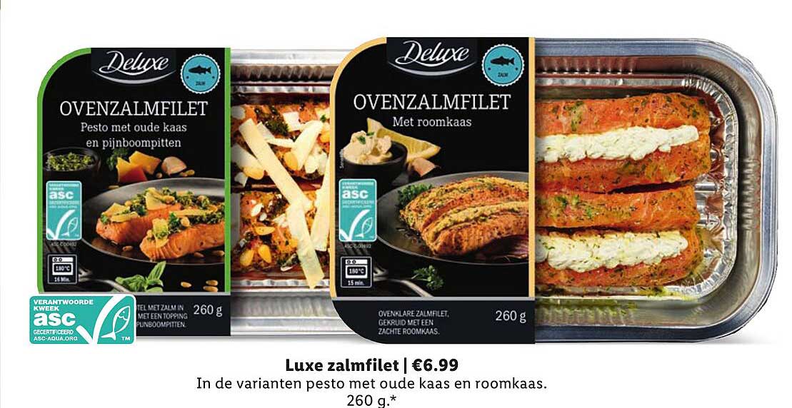 Luxe zalmfilet